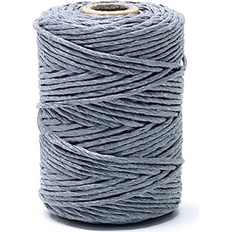 RAFIA POST CONSUMO 700GR 1,7MM GRIS