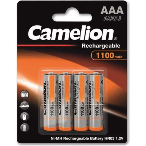 CAMELION NiMH-Micro-Akku 1100 mAh, 4 Stück