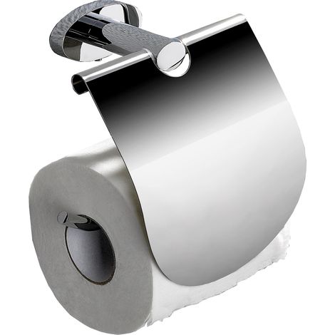 RONDOLUX Toilettenpapierhalter mit Deckel (1/2)