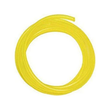 Kit de 4 Durites d'Essence Jaunes (4 x 0,6 Mètre) pour Carburateur de Motoculture - 4 Tailles Différentes (I.D x O.D : 2x3.5mm, 2.5x5mm, 3x5mm, 3x6mm) Compatible Poulan, Craftsman, Husqvarna (1/2)