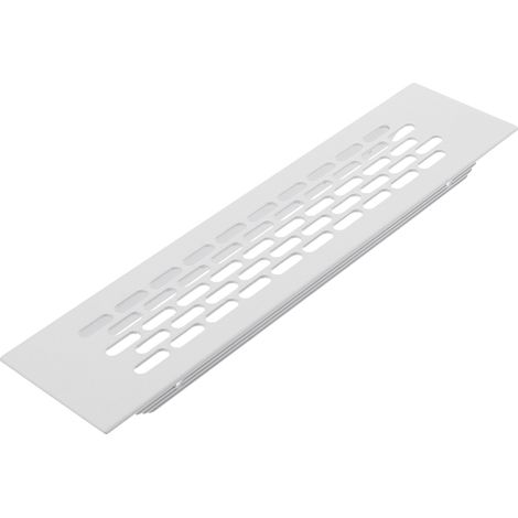 Itar – Grille aération VMC aluminium 245 x 60 mm – Encastrement 219 x 42 mm – Fixation encastrée – Débit max optimisé
