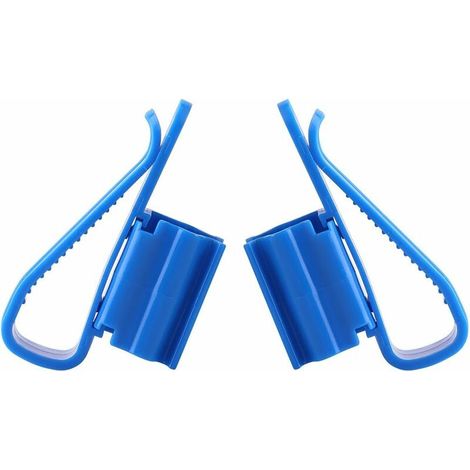 YMYNY 2 Stück Aquarium-Schlauchhalter, Clip-Montagehalterung für 8–16 mm Wasserrohr