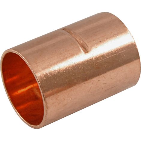 Ecolands – Raccord cuivre à souder femelle Ø28 – Fixation raccord – Filetage plomberie – Applications chauffage et sanitaire – Normes NF EN 1254-1