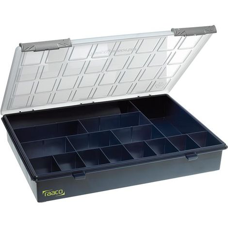 A4 Profi Service Case Assorter 15 Fixed Compartments