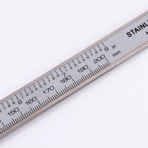 0–200 mm LCD-Digital-Messschieber aus Edelstahl, elektronisches Messgerät (1/5)