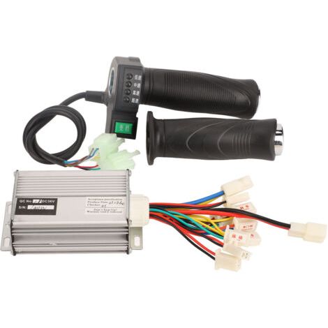 36V 1000W Bürstenmotor-Controller mit Gummidrehgriff und Gehäuse aus Aluminiumlegierung für Elektrofahrräder (1/5)
