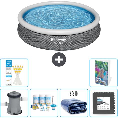 Bestway Fast Set Rund - 366x76 cm - 7-teilig  S233 (1/5)