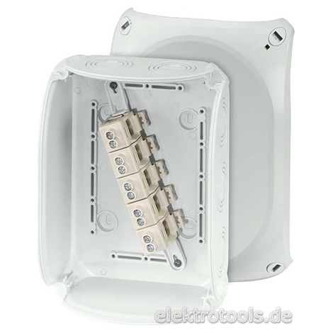 SCATOLA DI GIUNZIONE HENSEL KF 1610 G 2, 5-10 5POL. SCATOLA SCATOLA PER MONTAGGIO A PARETE O SOFFITTO 4012591121930