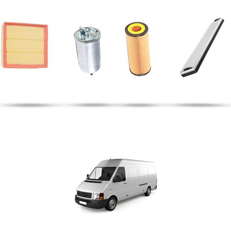 Kit tagliando 4 filtri compatibile con Vw LT 46 2.5 TDI 75kw dal 1997 (1/5)
