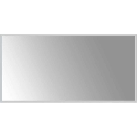 Maison Exclusive - LED-Badspiegel 100x50 cm
