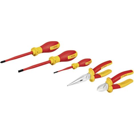 Bosch Professional 1600A02NG2 1600A02NG2 Kit utensili VDE 5 parti (1/5)