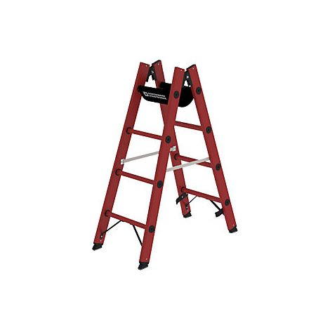 Escalera de plástico macizo  íntegramente de PFV  2 x 4