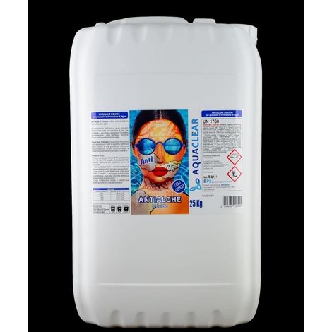 Antialghe blu liquido tanica 25 KG