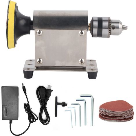 Ponceuse électrique à bois 795 (150W) pour polissage de bijoux, graveur de table, outil de sculpture avec prise US 110‑240V CA. (1/5)