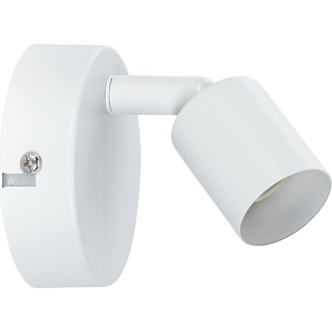 Paulmann 66763 Carolina a 1 Luce Max. 10 Watt plafoniera Bianco Opaco Spot Metallo GU10 (1/5)