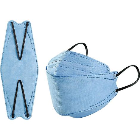 Masque FFP2 KN95 Poisson 50 pièces Adulte Morandi 4 Couches Protection Respiratoire KF94 Lot Anti-Poussière Filtre Haute Efficacité (1/5)