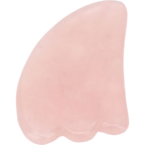 Plaque de Gua Sha Rose Cristal Poli Translucide Outil de Massage pour Cou Mains Dos Râteau de Râclage (1/5)
