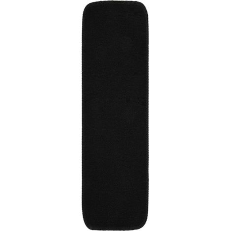 Tapis d'escalier antidérapants 15pcs 75x20cm Noir Rectangulaire (1/5)