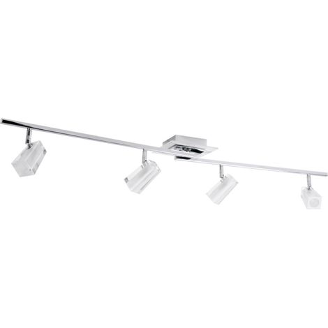 Plafoniera soggiorno sala da pranzo vetro luce cubo faretto argento regolabile Brillante G57232 / 15 (1/2)