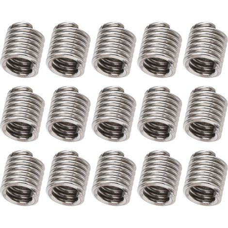 Jeu de 50 inserts filetés à visser, douilles de protection pour réparation, unités américaines 4-402D, visserie de renfort. (1/5)