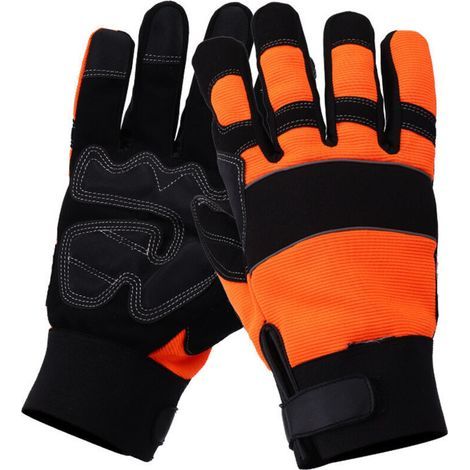 1paire de gants pour tronçonneuse,gants de mécanicien (1/4)