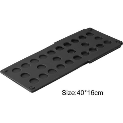 4016cm - Professionnelle Planche à plier vêtements plieur de linge （ Noir ） (1/4)