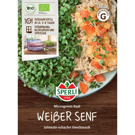 BIO Microgreen Weißer Senf PG (1/3)