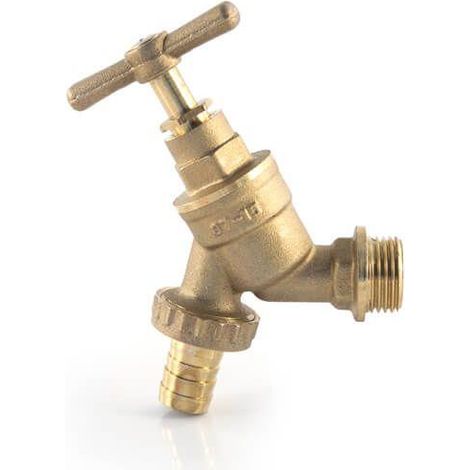 Universal Brass Outdoor Garden Tap Hose Watering 1/2"" Hose Union Bib Tap