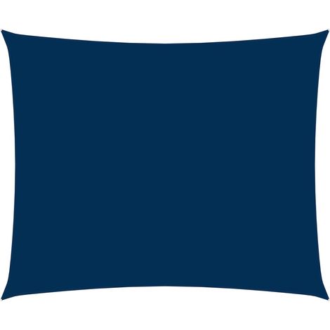 Vela parasol rectangular de tela Oxford 3 x 45 m azul 020009671