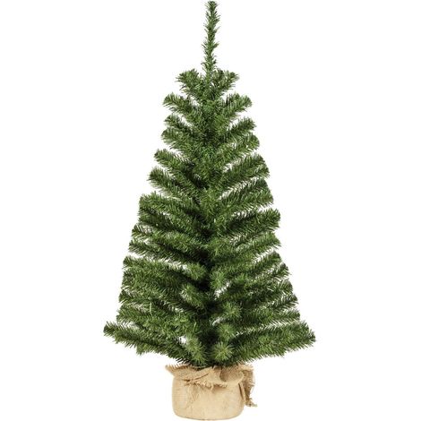 Everlands Albero di Natale Jute Bag 90 cm, Diametro 46 cm (1/3)