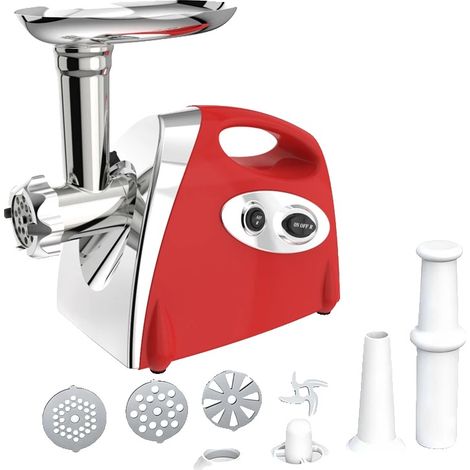 Tritacarne elettrico, motore potente, versatile per la preparazione degli alimenti, 800W (1/2)