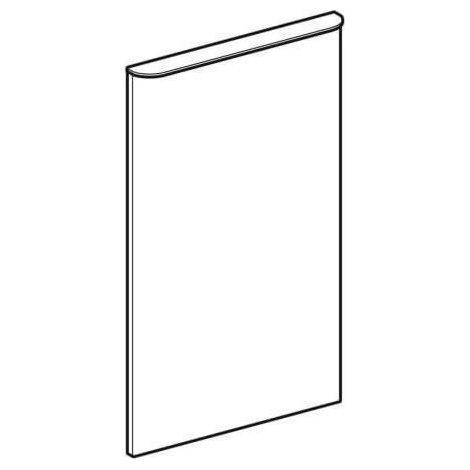Geberit Tür, Anschlag li mit Griff, sand-grau Smyle Square Seitenschrank, B: 36cm (1/2)