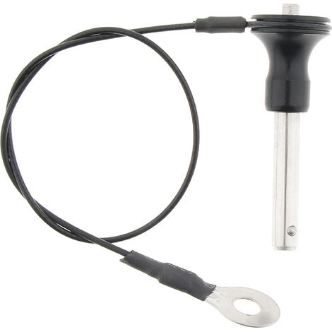 Bouton poussoir de goupille de libération rapide de serrure de boule d'acier inoxydable finition fine 6mm-25mm (1/5)