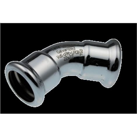 Vsh Xpress coude 45 degrés 42 x 42 mm presse c1413 acier galvanisé (1/5)