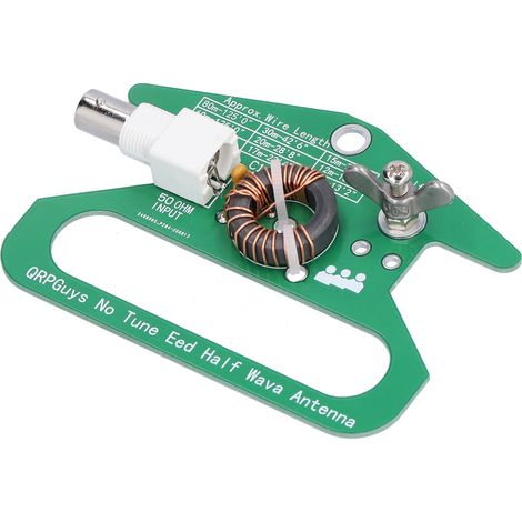 Antenne demi-onde monofréquence portable sans condensateur de réglage pour recevoir le signal 50 Ohm (1/5)