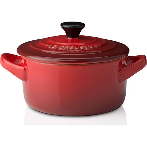 Accessoire de cuisine Le Creuset mini cocotte capacité 0.3L rouge (1/5)
