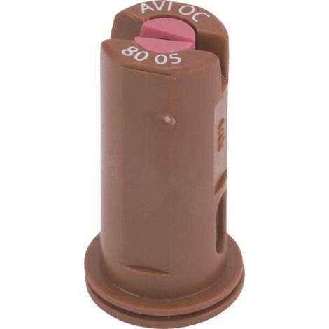 Boquilla anti-deriva venturi simple chorro exc茅ntrico AVI OC 80掳 5 marr贸n cer谩mica Albuz ALBUZ AVIOC8005