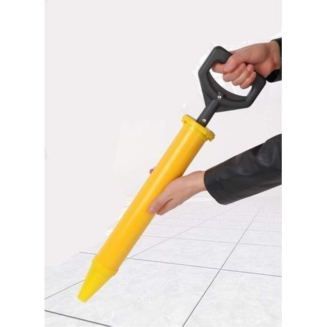 Mörtelpistole, Zementspritzgerät, Zement-Fugenpistole, Zement-Fugenpistole, Mörtelspritzgerät mit 5 Düsen für Kalkpflastersteine und Terrassenplatten (1/4)