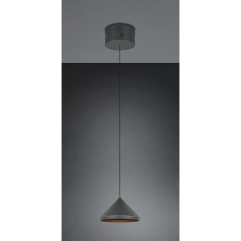 Suspension moderne Laguna Ø 18cm noir - 336210132 (1/3)