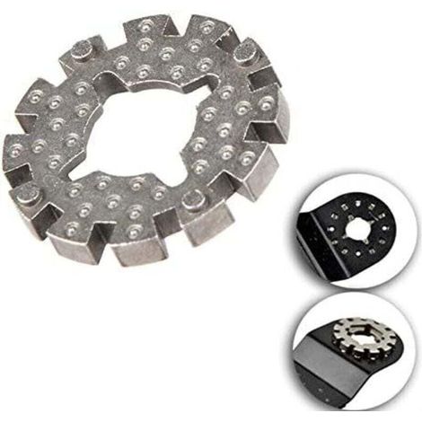 Silverline 646651 Adaptateur pour outil multifonction 10,8 V 28 x 3 mm (1/4)