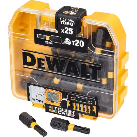 Punta DEWALT T20x2525 piezas