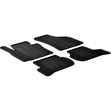 Set tappeti su misura in gomma - compatibile per Seat Leon (09/0512/12)