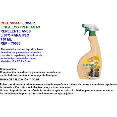Vogelschutzmittel Flower Finstock 750 ml Fertig zum Gebrauch