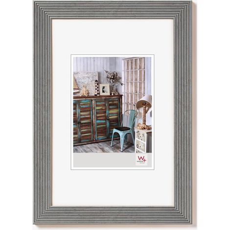 Cadre Photo Noir 18 x 24 cm Grado Cadre en Bois HI824B (1/5)