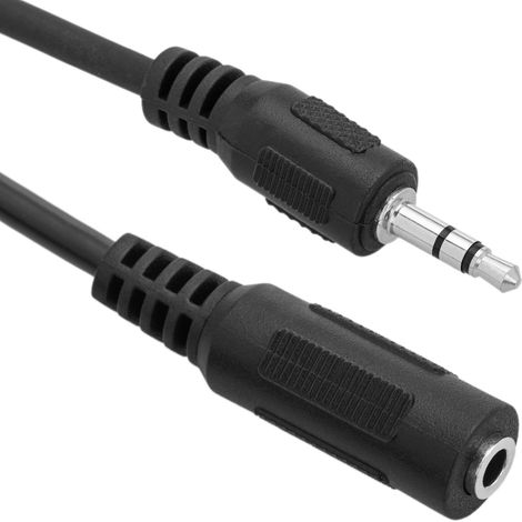 BeMatik - Câble audio stéréo mini jack 3.5 M/F 5m (1/5)