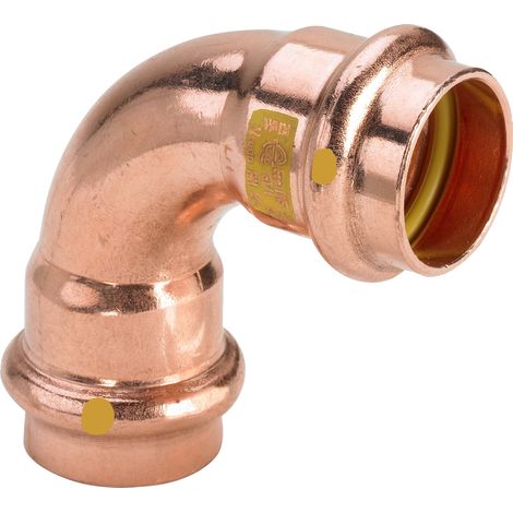 Raccordo Viega profipress 90 gradi rame 22 mm