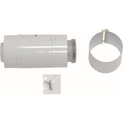 Vaillant Reinigungsöffnung Brennwert Luft-/Abgasführung, PP, 60/100 mm, 0,23m, 303918 (1/3)