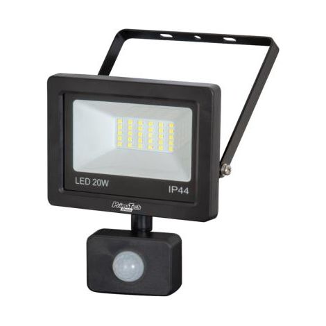 Projecteur LED 20 watt 1500 lumen IP44 mural avec détecteur (1/3)