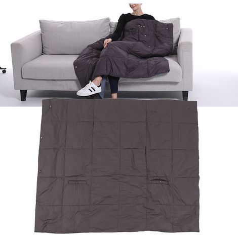 Couverture chauffante multifonctionnelle, châle chauffant USB d'hiver, couverture chauffante portable pour le réchauffement du corps (1/5)