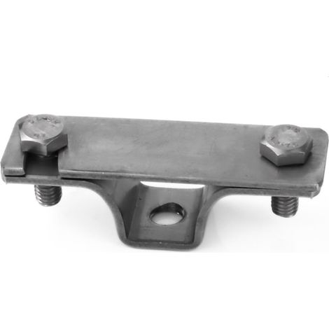 Haus-Held Support mural pour feuillard de terre jusqu’à 40 mm acier inoxydable V4A (1/5)